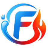 FluidFlo Heating Services logo mark
